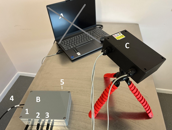 TC Diagnostic Laser | DAMNIT-V Screen Hardware System